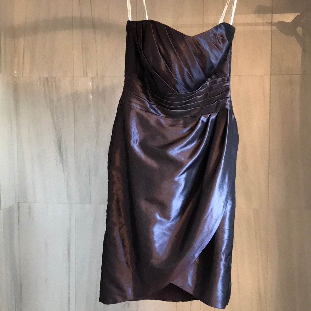 Purple formal dress